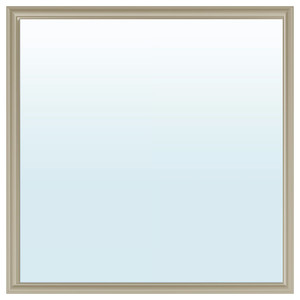 NYPONBUSKE Mirror, grey-beige, 65x65 cm