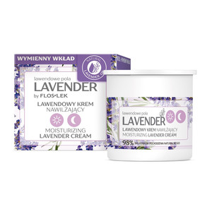 Floslek Lavender Moisturizing Day & Night Cream - Refill Vegan 50ml