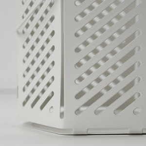 VÅRSYREN Lantern for tealight, white, 12 cm