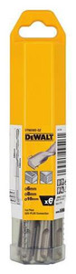 DeWalt Drill Bit Set STD SDS Plus, 6pcs