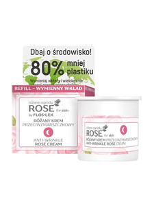 Floslek Rose for Skin Anti-wrinkle Rose Night Cream Vegan 50ml