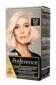 L'Oréal Hair Dye Recital Préférence 11.21 Very Very Bright Cool Blond Pearl