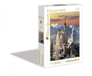 Clementoni Jigsaw Puzzle HQ Collection Neuschwanstein Castle 1500pcs 14+