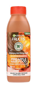 Fructis Hair Food Shampoo Glowing Lengths Pineapple Vegan 96% Natural 350ml