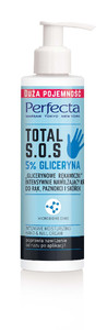 Perfecta Total S.O.S. Intensive Moisturizing Hand & Nail Cream Glycerin Gloves 195ml