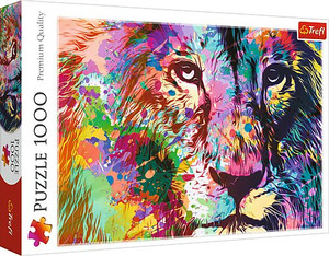 Trefl Jigsaw Puzzle Colour Lion 1000pcs 12+