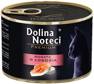 Dolina Noteci Premium Cat Wet Food with Salmon 185g