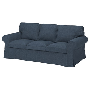 EKTORP 3-seat sofa, Kilanda dark blue