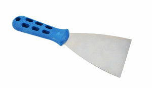 AW Drywall Putty Knife 40mm, stainless steel, PVC handle