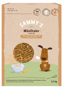 Sammy's Muesli Taler Dog Cookies Snacks 1kg