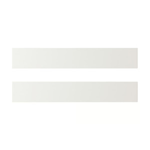 STENSUND Drawer front, white, 60x10 cm