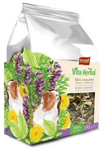 Vitapol Vita Herbal Herbal Mix for Guinea Pig Complementary Food 150g
