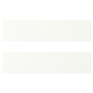 VALLSTENA Drawer front, white, 40x10 cm