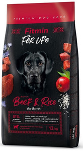 Fitmin Dog For Life Beef & Rice 12kg