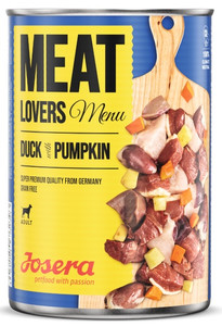 Josera Meat Lovers Menu Duck & Pumpkin Wet Dog Food  400g
