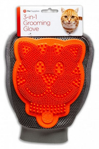 Petmate 3in1 Cat Grooming Glove