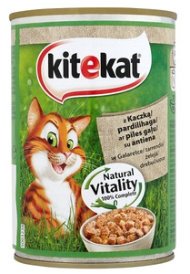 Kitekat Cat Food Duck in Jelly 400g