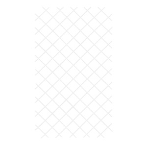 PVC Trellis Panel 100 x 200 cm, white