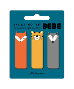 Index Notes 15x50/20 Sheets 3 pcs BB Friends Boy