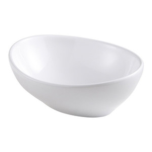 Ceramic Countertop Basin GoodHome Nessa 40x33cm, white