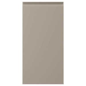 UPPLÖV Door, matt dark beige, 40x80 cm