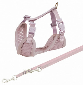 Trixie Junior Puppy Soft Dog Harness with Leash 26-34cm, lilac