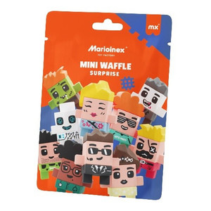 Marioinex Mini Waffle Blocks Set Surprise 3+