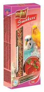 Vitapol Smakers Strawberry Seed Snack for Budgies