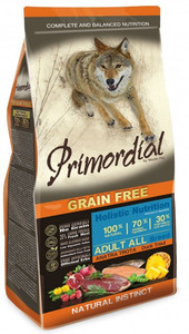 Primordial Dog Dry Food Grain Free Adult Trout & Duck 2kg