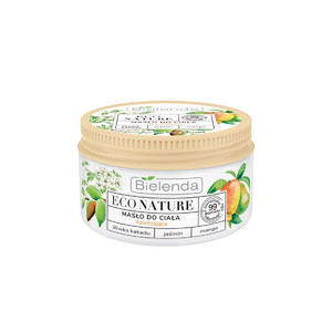 Bielenda Eco Nature Moisturising Body Butter Kakadu Plum, Jasmin, Mango Vegan 99% Natural 250ml