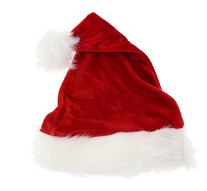 Christmas Santa Hat Velvet Size S 26x35cm