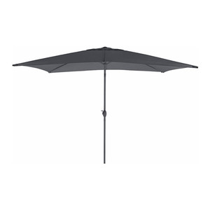 GoodHome Parasol Carambole 2 x 3 m, grey