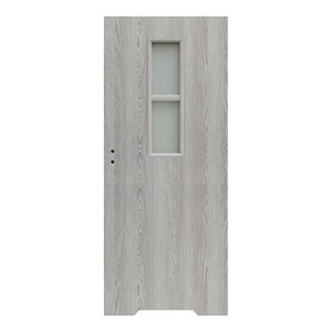 Internal Door, Undercut, Olga 70, right, grey oak