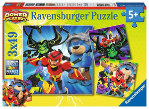 Ravensburger Children's Puzzle Power Players 3x49pcs 5+