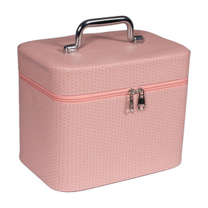 Top Choice Cosmetic Bag Plait Pink L Size