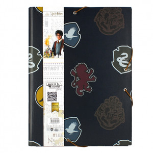 Folder with Elastic Band A4 Harry Potter