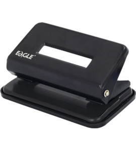 Hole Puncher 2-Hole Punch up to 10 Sheets, 5.5mm, black