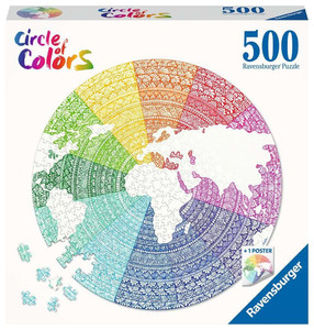 Ravensburger Jigsaw Puzzle Circle of Colors Mandala 500pcs 12+