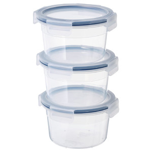 IKEA 365+ Food container with lid, 750 ml, 3 pack
