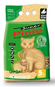 Wooden Litter Super Pinio Green Tea 5L