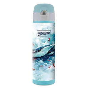 Feel Maestro 400ml Stainless Steel Thermal Mug "WHALE" MR-1634-A