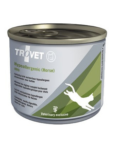 Trovet HRD Hypoallergenic Horse Wet Food for Cats Can 200g