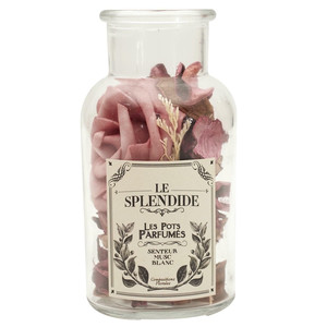 Scented Potpourri Jar 12cm, pink