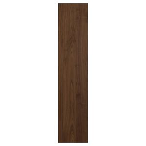 BJÖRNESKOGEN Door, walnut veneer, 50x229 cm