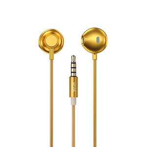 Wekome Wired Headphones Earphones HiFi, gold