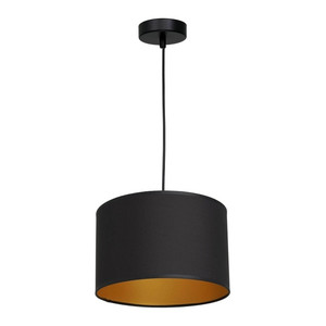 Pendant Lamp Luminex Arden E27, black/gold