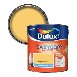 Dulux EasyCare Matt Latex Stain-resistant Paint 2.5l gold fever