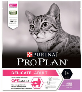 Purina PRO PLAN® Sensitive Digestion Turkey Dry Cat Food 400g
