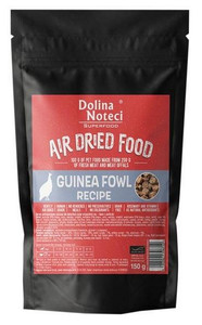 Dolina Noteci Superfood Air Dried Dry Dog Food Guinea Fowl Recipe 150g