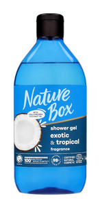 Nature Box Coconut Shower Gel With Cold Pressed Coconut Oil 98% Natural  Vegan 385ml